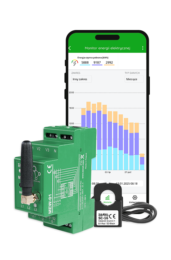 MEW-01 – monitor energii elektrycznej
